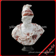 Greek Marble Man Head Carving Sculpture YL-T128